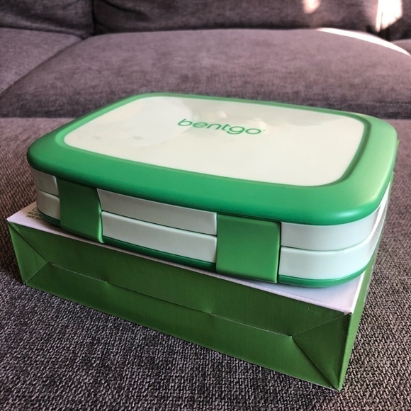 NWT Bentgo Kids Lunch Box Container Green - Picture 8 of 13